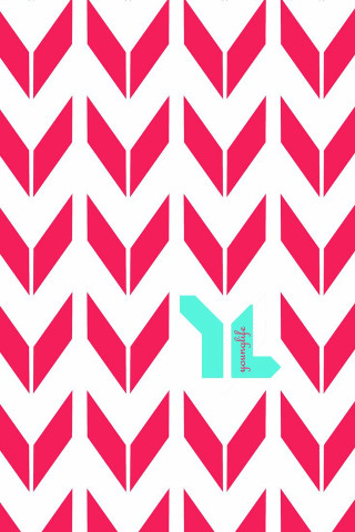 Pink white pattern blue arrow - a blue arrow free wallpaper