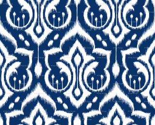 Blue white abstract design large - in the middle free wallpaper