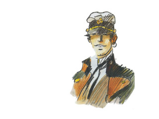 Man uniform hat tie drawing - metal gear free wallpaper