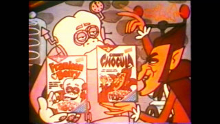 Cartoon man holding cereal box - a cartoon of a man holding free wallpaper