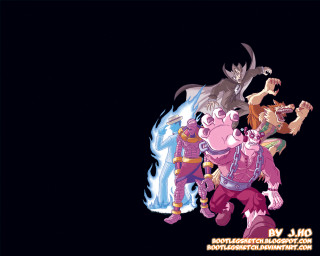 Cartoon characters dragon demon black - 2 d sprite free wallpaper for desktop