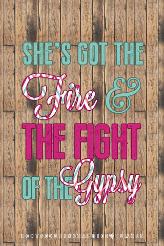 Wooden wall quote fire fight 2 - gaudy color free wallpaper