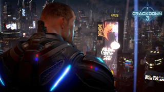 Futuristic man night city neon - a futuristic city free wallpaper