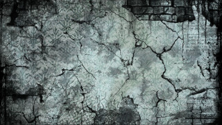 Grungy wall black white brick - concrete art free wallpaper