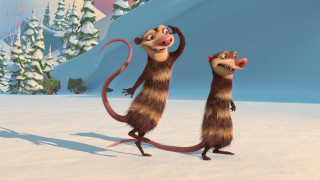 Cartoon rats snow raising arms - andrew robertson free wallpaper