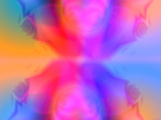 Colorful abstract background person face - the center of the image free wallpaper