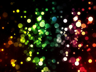 Blurry lights night sky background - the dark night sky free wallpaper