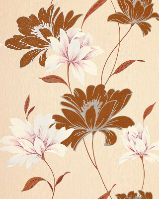 Flower wallpaper brown white tan - a picture of a flower free wallpaper