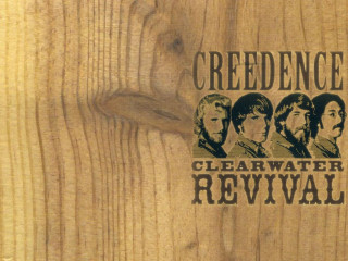 Creedence clearwater revival wood panel - album cover free wallpaper for desktop