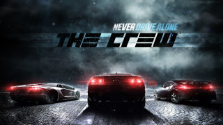 Crew cars keyart glowing laser - avgust černigoj free wallpaper