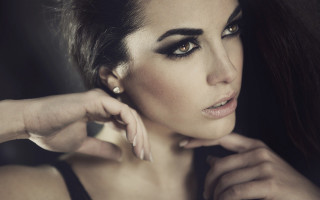 Aramenta dianthe vail black dress 3 - fashion photography free wallpaper