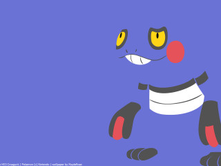 Cartoon character yellow eyes red - a red nose free wallpaper