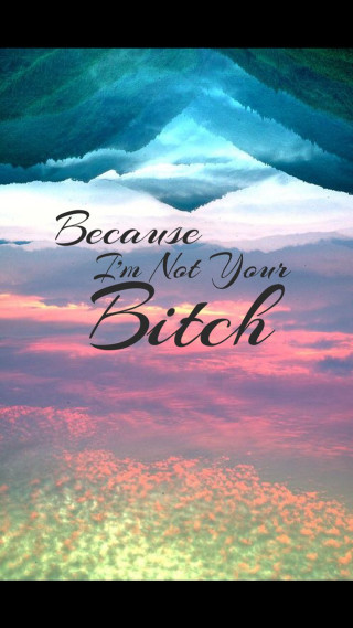 Sky clouds quote because you - own free wallpaper for mobile