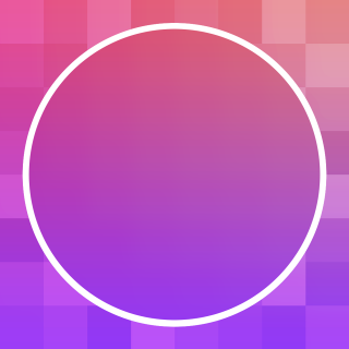 Circular frame pink purple background - synchromism free wallpaper for tablet