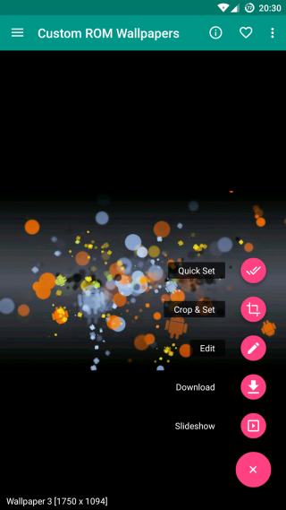 Black pink orange green dot - eden box free wallpaper for mobile