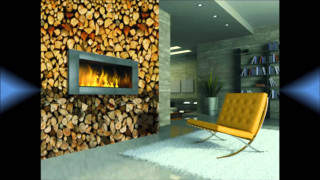 Room chair fireplace logs wall - enguerrand quarton free wallpaper for desktop
