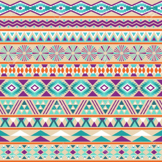 Colorful pattern vibrant shapes design - triangular free wallpaper for tablet