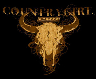 Cow skull crown country girl - eve ryder free wallpaper