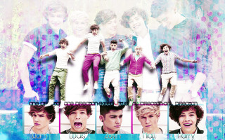 Young men collage facial expressions - young man free wallpaper