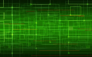 Green background red lines squares 5 - computer art free wallpaper for desktop