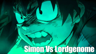 Cartoon character green background simon - face free wallpaper