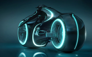 Futuristic motorcycle glowing wheel tire - a futuristic motorcycle free wallpaper