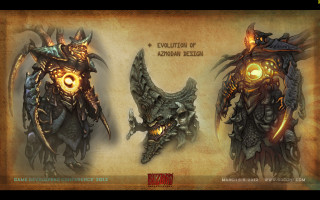 Armor weapons game character set - a set free wallpaper