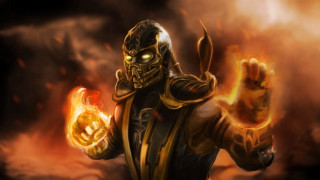 Man costume fireball demon face - arcane free wallpaper for desktop