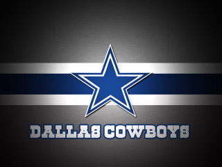 Cowboys metal background logo star 2 - a metal background free wallpaper