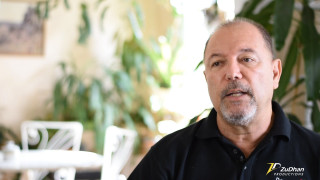 Man black shirt looking camera - david lazar free wallpaper for desktop