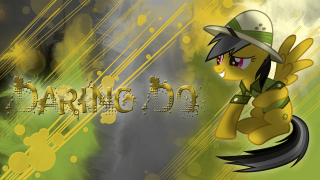 Cartoon pony hat green shirt - ding yunpeng free wallpaper