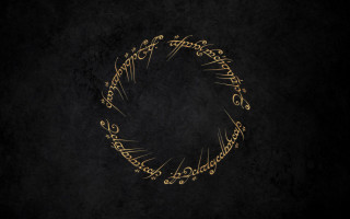 Golden ring lord words dark - lord of the rings free wallpaper