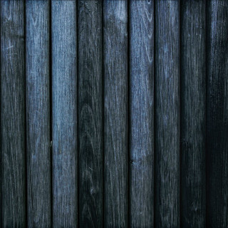 Wooden wall blue tint black - a detailed matte painting free wallpaper for tablet