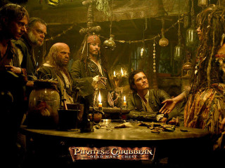 Pirates carriben movie characters table - a movie free wallpaper