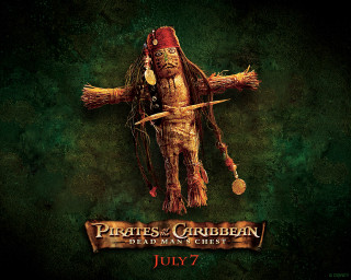 Pirates scarecrow sword coin poster - conceptual art free wallpaper for desktop