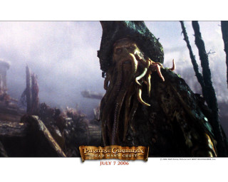 Giant octopus forest background man - lovecraftian free wallpaper
