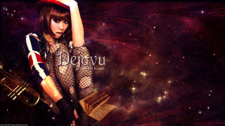 Woman bodysuit book trumpet space - ayami kojima free wallpaper