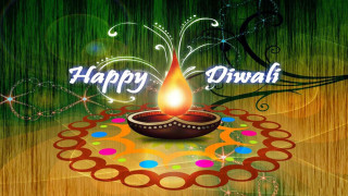 Happy diwali candle glowing lights - candle free wallpaper