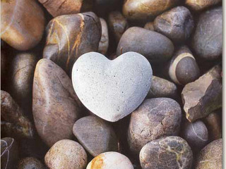 Heart shaped rock pile pebbles - rock and pebbles free wallpaper