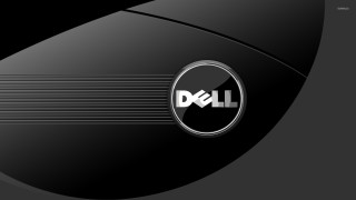 Dell logo black background black - a dell logo free wallpaper