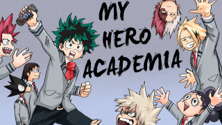 My hero academy group cartoon - academic art free wallpaper