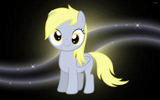 Cartoon pony yellow mane stars - a cartoon pony free wallpaper for desktop
