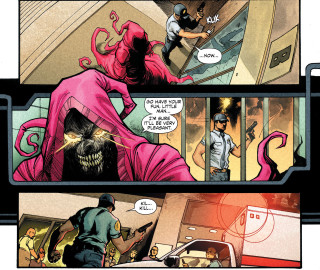 Comic strip pink cloak white - a comic strip free wallpaper