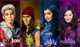 Diverse group costumes hair colors - disney free wallpaper