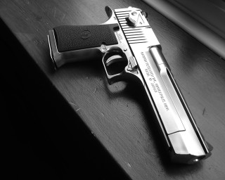 Gun table window sill chrome 2 - chrome free wallpaper for desktop