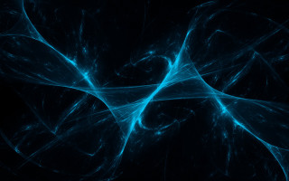 Blue abstract background black swirl - particle free wallpaper