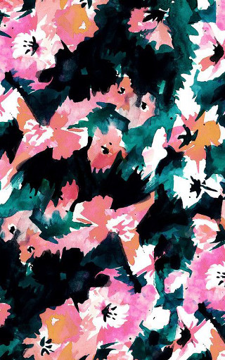 Pink flowers black background green - pink flower free wallpaper for mobile