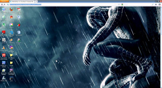 Spiderman computer screen rain storm - alton tobey free wallpaper for desktop