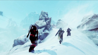 Mountain climbing players snowy ice - a snow free wallpaper for desktop