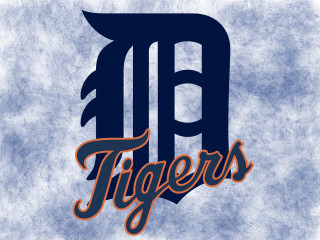Detroit tigers logo blue white - edwin dickinson free wallpaper